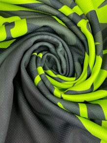 TIANLENGLE Fishing T-Shirt, Boyfriend Style Men's Casual Street Style Tee Shirt For Summer - Dark Green - View 7