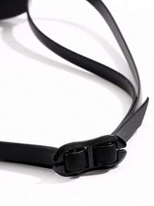 Professional Anti-Fog HD Swimming Goggles Leak Proof Protection Glasses Men Women Adjustable Silicone Swim - Black and White - View 2