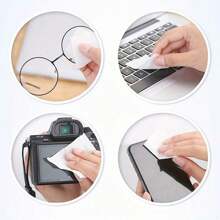 20/50/100pcs Eyeglasses Wet Wipes, Disposable Lens Cleaning Cloth With Anti-Fog Function, Also Suitable For Cleaning Smartphones, Computers, Cameras - Multicolor - View 9