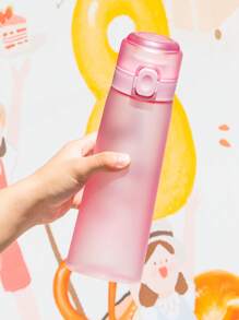 Yocity 1 pieza Botella de agua deportiva con 1 cápsula de sabor con forma de oso aleatoria, cápsulas de sabor 0 azúcar 0 calorías, para regalos del Día de San Valentín, regalo de cumpleaños, adecuado para gimnasios, aleatorio entre 7 sabores, para uso en exteriores, campamento