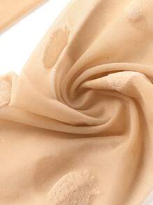 3 件儿童提花草莓网眼连裤袜套装 - 彩色 - 查看 3