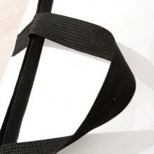 花朵和字母图案可折叠收纳盒，大容量收纳袋，适用于毯子、被子和衣服，无纺布，强力拉链，非常适合家庭整理 - 紅色 - 查看 6