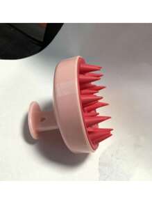 Solid Shampoo Massage Brushes With Wheat Straw As Raw Material, Soft Scalp Massager, Shampoo Scalp Exfoliating Brush For Thick Curly Hair Dry And Wet Dandruff, Two Color Massage Shampoo Brush, Hairbrush/Hair Comb, Back To School Supplies