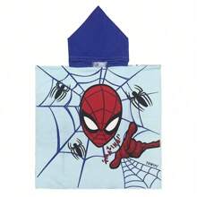 Marvel Marvel Spider Man Patterned Cartoon Cartoon Bath Towel, Beach Towel, Suitable For Beach, Bathroom, And Home Bath Towels, Bathrobes, Lightweight And Portable Travel Beach Towel