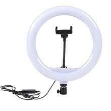 12/14 Inch Ring Light With 2m Stand, LED Selfie Ring Light With Extendable Tripod Stand & Phone Holder For Live Stream/Makeup/Video,Compatible With All Phones