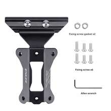 ENLEE 1pc Lightweight Bicycle Seat Adapter With Water Bottle Holder, Available In Single Or Dual Bottle Styles, Made Of High-Strength Steel For Durable Use - Black - View 3