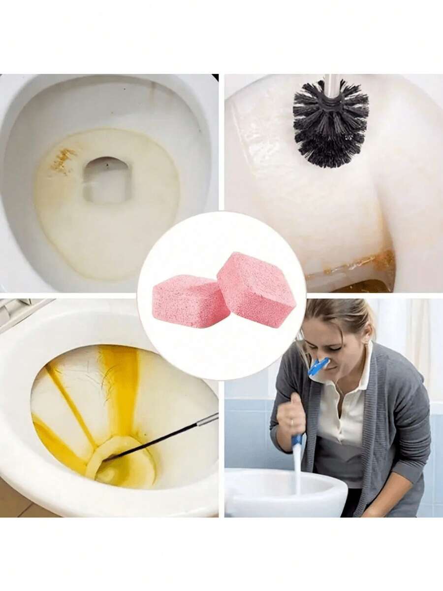 5/10/15pcs Effervescent Toilet Cleaner - Deep Cleaning, Deodorizing Toilet Cleaner Kit - Color - View 1