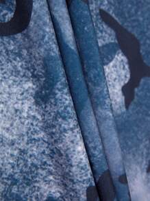 ARUNOW 女士三排可调节吸汗背心夏季运动燃烧桑拿出汗衣服冬季保暖内衣送礼神器 - 藍白色 - 查看 9