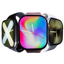 Smartwatch S10  (X10 Pro), multifuncional, podómetro, notificaciones, asistente IA ,y mucho más. - Dorado - Ver 1