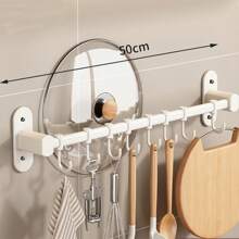 Wall Mounted Kitchen Racks - สีขาว - ดู 2