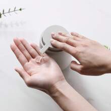 1 件哑光塑料 11 盎司皂液器 - 现代简约风格，适用于浴室和厨房台面家居浴室装饰秋季装饰返校 - 米色 - 查看 7