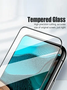 4 Stücke hochauflösender Vollabdeckung Bildschirmschutz kompatibel mit Redmi-Handys, einfache Installation, kristallklar, kratzfest, bruchsicher, gehärtetes Glas, Ultra-HD-Geschenk geeignet für Geburtstag, Ostern, Präsidententag, Weihnachten, Familie, Freunde, Freund/Freundin Geschenk für Geburtstag, Familie, Freund Handybildschirmschutz, Handyzubehör