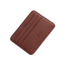 Ultra-Thin PU Credit Card Holder With Front Pocket, Minimalist & Compact, Women's Mini Wallet Card Case - Multicolor - View 14
