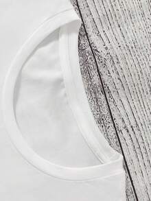 Summer And Spring Graphic Print T-Shirts, Short Sleeve Crew Neck Casual Tops, Women's Tops