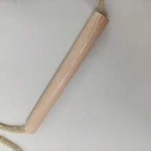 1/2 件创意黄麻绳纸巾盒架，农舍风格黄麻绳和木棍卫生纸架 - 壁挂式，自粘式，装饰性浴室纸巾分配器，带流苏设计，用于存储浴室装饰秋季装饰 - 棕色 - 查看 5