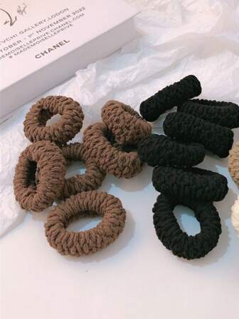 10/5 Extra Wide Hair Scrunchies, Elastic Hair Ties, High Ponytail Holders, Suitable For Thick Hair, Graduation Gift, Hair Ties, Hair Bands, Hair Elastics