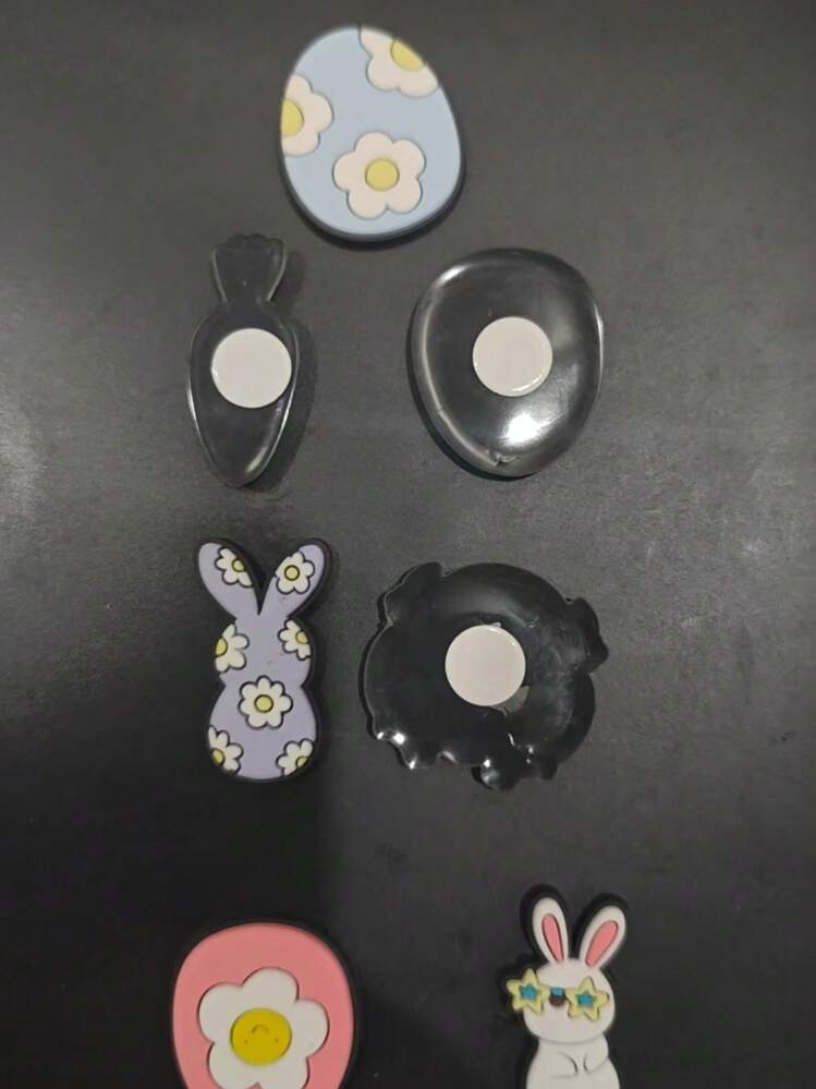 15 Magnetini Frigorifero Pasqua A Forma Di Coniglio - Colorati E Antipolvere, Adesivi Magnetici