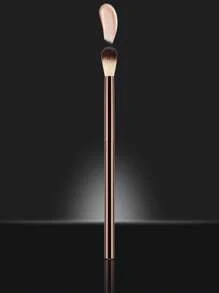 1 pieza / 2 piezas Juego de brochas de maquillaje multifuncionales, incluida brocha resaltadora, regalo para mujeres, fácil de llevar de viaje