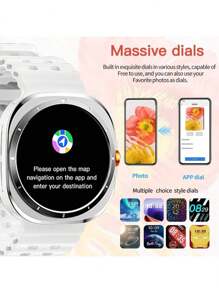 Microwear Smartwatch, Multi-Functional Sports Smartwatch, Wireless Calls/Wireless Music, SMS Reminder, Sedentary Reminder And Customizable Dial Wallpaper And Multiple Sports Modes. Compatible With Android And IOS Phones.Unisex