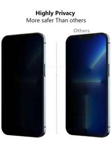 3Pcs Full Cover Privacy Screen Protector Compatible With Iphone 15 11 12 13 14 16 Pro Max Mini Anti-Spy Glass Compatible With Iphone 16 XR X XS MAX 7 6 8 Plus
