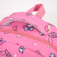 Set de mochila, estuche de lápices, bolso de hombro y billetera con diseños de Hello Kitty y My Sweetie - Accesorios de viaje para el hogar y la pareja hechos de poliamida - Set de 3 piezas: correa ajustable, cierre con cremallera - Perfecto para viajes y regalos de cumpleaños o Navidad, apto para uso diario o como regalo perfecto