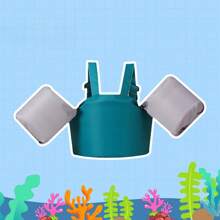 1 件游泳训练浮力背心，适合男孩和女孩的可爱漂浮背心，适合 2-7 岁，适合体重 14-25 公斤（30-55 磅） - 彩色 - 查看 5