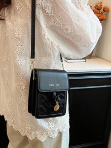 Mini Vintage Printed Mobile Phone Bag Casual Shoulder Messenger Bag