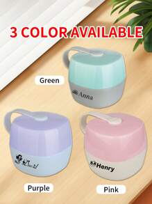1/2Pcs Baby Custom Name Pacifier Storage Box, Customized Personalized Pacifier Organizer, Customizable Pacifier Storage Box Baby Gift, PP Plastic Pacifier Box
