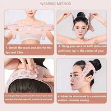 面部绷带 V 型瘦身面膜、V 型面膜下巴带、可重复使用的面部提升面膜，适用于睡眠、锻炼和瑜伽