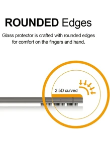 2 Stücke gehärtetes Glas Bildschirmschutz für Galaxy mit voller Abdeckung, einfache Installation, HD klar, unterstützt Fingerabdruckentsperrung, blasenfrei, kratzfest und splitterfest, gehärtetes Glas Bildschirmschutz Ultra HD, Geschenk für Geburtstag/Ostern/Valentinstag/Weihnachten/Familie/Freunde/Jungen/Freundin