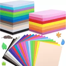 12 sztuk 24 sztuki kolorowej pianki EVA, nadaje się do odgrywania ról i rzemiosła, 9 na 12 cali, ręcznie robiony materiał DIY, wielokolorowe rekwizyty kwiatowe na imprezę