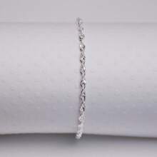 Cavigliera intrecciata, cavigliera semplice scintillante, cavigliera a più strati, cavigliere in argento per donna, cavigliera da spiaggia, braccialetto da caviglia, cavigliera boho, gioielli per i piedi, regalo di gioielleria estiva per la festa della mamma