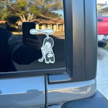 Kewpie Cowboy Vinyl Sticker, For Laptop, Car, Luggage, Skateboard & More - Perfect For Teens, Adults, Creative Decor & Gifting,School Supplies,Back To School