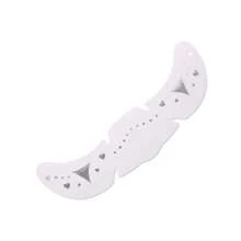Tatuajes temporales de larga duración para rostro de mujer: labios, estrellas, lazos, parches de maquillaje, perfectos para San Valentín. - qt-0097 - Ver 3