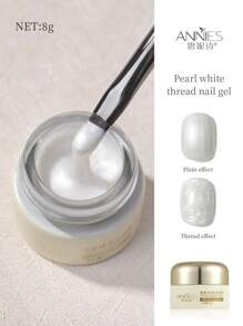 annies 8g/Pc Nail Pearl Abalone Texture Nail Polish Gel, 2025 New Viral Spiral Shell Gel, Salon & DIY Use - 彩色 - 查看 9