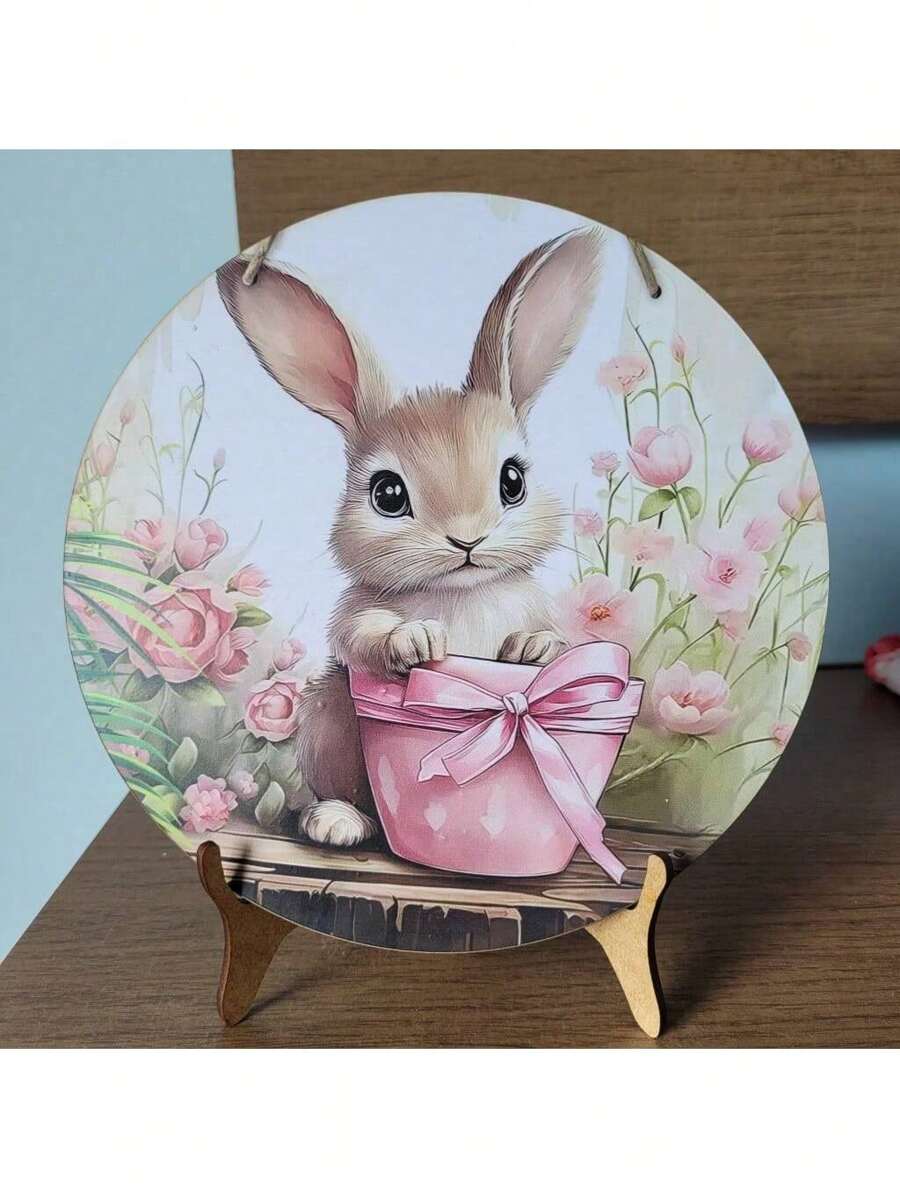 Easter Decoration With 20cm MDF Table Stand - 20 - View 1