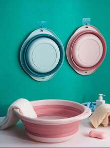 Chậu giặt gấp gọn di động Chậu rửa gấp du lịch bằng nhựa Chậu rửa gấp bền chắc Phòng tắm Nhà bếp Đồ dùng gia đình Chậu rửa gấp gọn di động Dùng cho gia đình Ký túc xá và sử dụng ngoài trời Để rửa chân Rửa tay thiết yếu cho ngày tựu trường - Nhiều màu - Xem 12