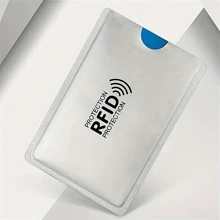 5/10pcs RFID Blocking Card Sleeves - Anti-Theft, NFC Blocking ID And Credit Card Protector