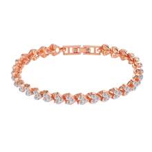 1 Stück modischer Armreif mit Strass in Kristalloptik, Geschenk für Frauen