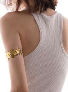 1 件简约几何花瓣串珠手链，适合女士日常佩戴 - 彩色 - 查看 6