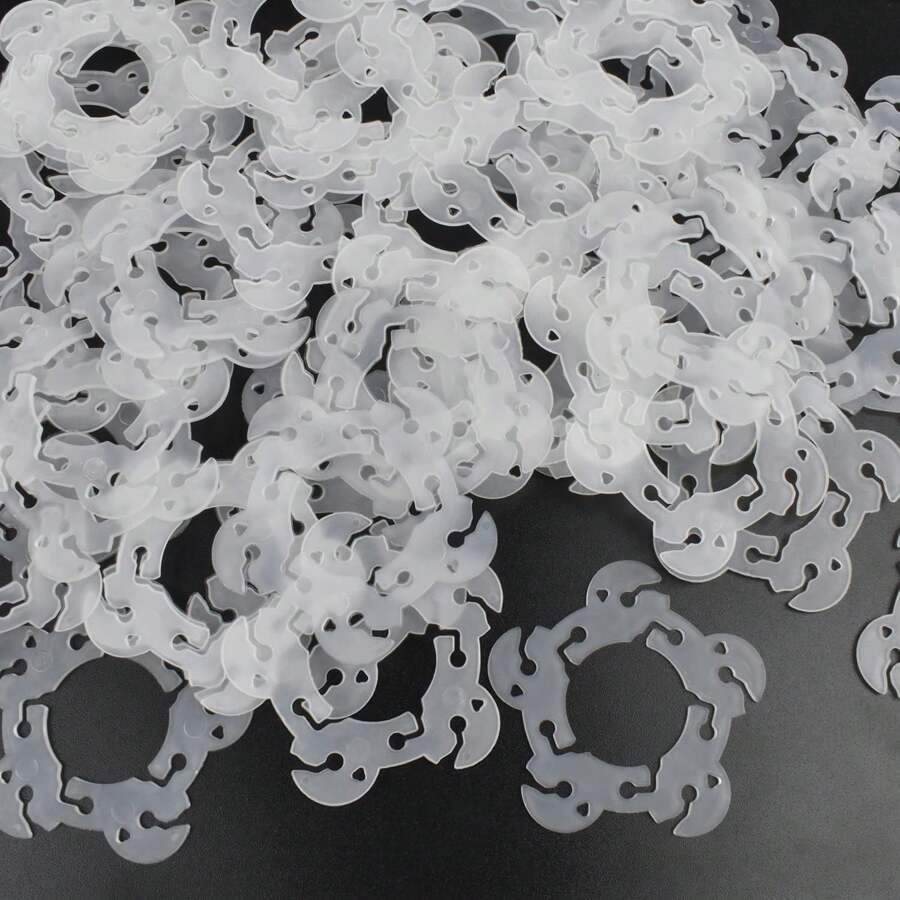 10/20/30/40/50/60/80/100PCS Balloon Clips, Balloon Arch Bracket Buckle, Balloon Connectors Clip Holders For Decor Balloon Arch Column Stand Garland Birthday Wedding Decorations