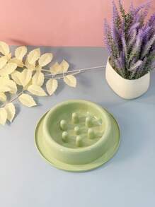 Slow Feeder Bowl For Cat/Dog Lover Gift And Dog/Cat Mom Love Pets, Cylindrical Candy-Colored Anti-Choke Dog Lover And Dog Mom Love & Cat Lover And Cat Mom Love Slow Eating Bowl