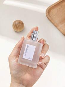 [Popular Choice] 1pc, 30ml Minimalist Style Perfume Refill Bottle, With Wooden Cap, Glass Material, Mist Sprayer, Suitable For Customized Perfume - Brown - View 7