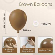 10/20/30/40/50 sztuk Brązowe balony 18/12/10/5 cali, Brązowy lateksowy zestaw balonów na przyjęcia urodzinowe, imprezy pod prysznicem, wesele, Święto Dziękczynienia, rocznica, dekoracje balonowe - Maszyna do kart retro - Zobacz 20