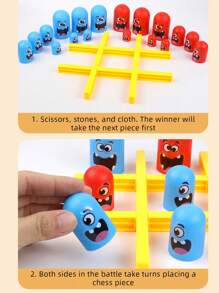 A Nesting Doll Tic-Tac-Toe Toy, An Interactive Tabletop Game For Friends Gathering, A Battle Game Toy, A Birthday Party Game