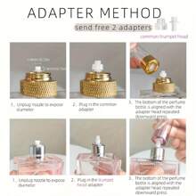 2pcs Luxury Bamboo Perfume Atomizer - Refillable Portable Spray Bottles, 0.17oz/0.27oz, Pocket-Sized Fragrance Dispenser With Transparent Window, Bottom Filling Design For Travel & Outdoor Use