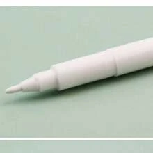 Juego de bolígrafos marcadores de cejas blancos, herramienta de posicionamiento de maquillaje permanente con regla, pluma marcadora de piel para tatuaje, pluma con regla para líneas de posicionamiento de maquillaje permanente - Multicolor - Ver 6