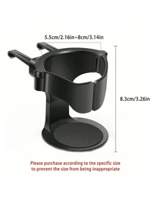 1pc Multifunctional Car Air Outlet Cup Holder-Tea Cup Holder-Beverage Rack-Car Ashtray Fixed Bracket