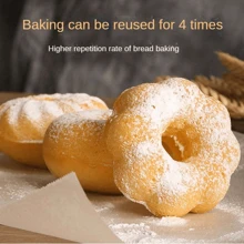 1 Roll Of 11 Inch X 32 Ft Double-Sided Thickened Silicone Coated Baking Parchment Paper, Cooking Oil Absorbing Paper, Kitchen Paper