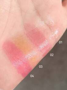 4-Color Jelly Lip Balm - Tinted Moisturizing Treatment With Hydrating & Color-Changing Formula For Soft Lips, Lighten Lip Lines Lipstick - 彩色 - 查看 4